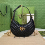 Gucci GG Marmont Half-moon-shaped Mini Bag